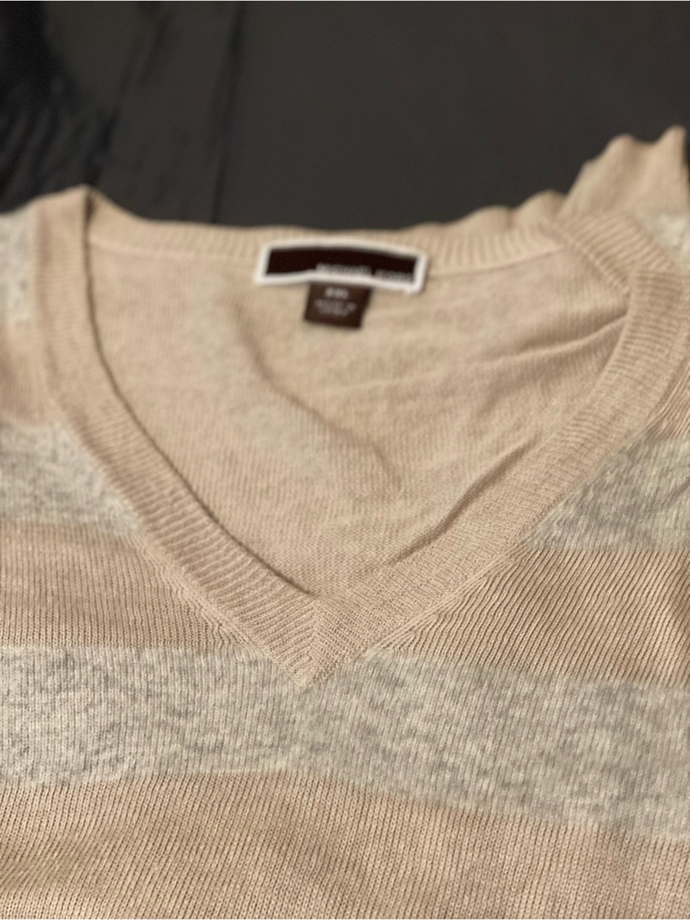Michael Kors Linen-Cashmere Top